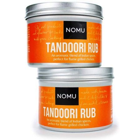 Les espècies TANDOORI Rub de NOMU són ideals per fer recepctes de cuina tradicional india.

Es presenta en una llauna metàl.lica amb un pes de 70 grams.

És una combinació de 17 espècies.

NOMU és una col.lecció de barreges d’ espècies per fer cuina del món.

Pots afegir una cullerada de NOMU Tandoori Rub a les teves salses, podràs macerar carn i peixos i també podràs donar un toc divertit als teus plats.

Es presenta en una llauna metàl.lica amb un pes de 70 grams.

També tenim PROVENÇAL Rub, COFFEE Rub i el NOMU SWEET que és ideal per a preparar les teves receptes dolces.

A INHALA pots trobar cafès, tes, xocolates, galetes, espècies i molts més productes gourmet com la Sal de Ibiza.

Estem a Portalet, 9 de Granollers, Barcelona.