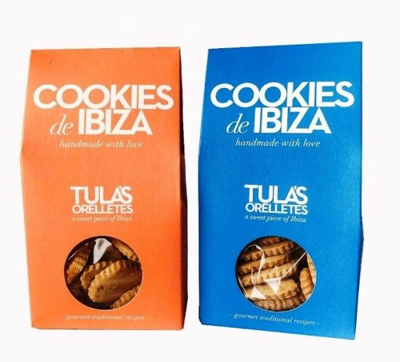 Galetes Cookies de Ibiza Orelletes Tula's a INHALA Cafès i Tes
