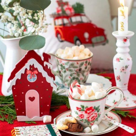 La tassa i plat de porcelana CHARLINE White de GreenGate té un estampat romàntic i elegant.  Combina perfectament amb altres estampats de GreenGate, els teus tea time i coffee time seran molt especials amb aquesta tassa.  També tenim altres complemenst per a fer un bonic conjunt.  A INHALA som punt de venda de GreenGate des de fa molts anys, tasses precioses i complements pels teus moments de cafès i tes.  Estem a Portalet, 9 de Granollers, Barcelona. La nostra botiga Online és oberta 24/7 per a tu.