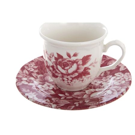 La taza de té con plato "Splendor Borgogna" de Blanc Maricló es de porcelana y tiene una capacidad de 240 ml. Mide 15 cm. x 15 cm. x 9 cm. Es una taza muy elegante ideal para regalar en el Día de la Madre. Si quieres sorprender a alguien especial, en INHALA podemos preparar un pack con una selección de cafés, tés, infusiones, chocolates, bombones o alguna galleta deliciosa. Lo envolveremos bien bonito y lo enviaremos dónde tú nos digas. Contacta con nosotras por telf. al 938794805 o escríbenos a info@inhala.net