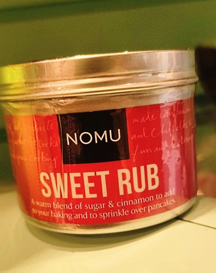 Sweet rub con especias Nomu en Inhala cafés y Tés Granollers Barcelona