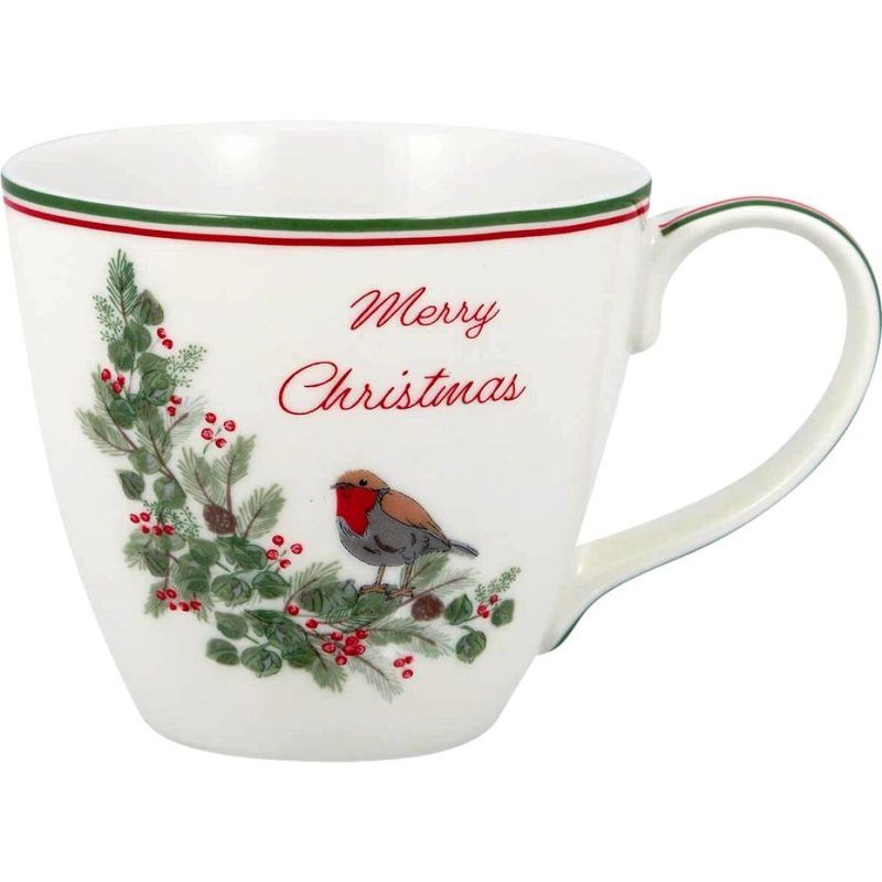 La tassa mug LEONORA "Merry Christmas" de GreenGate és una edició limitada per aquesta campanya de Nadal' 2022.  A INHALA Cafès i Tes, Portalet, 9 de Granollers, Barcelona.