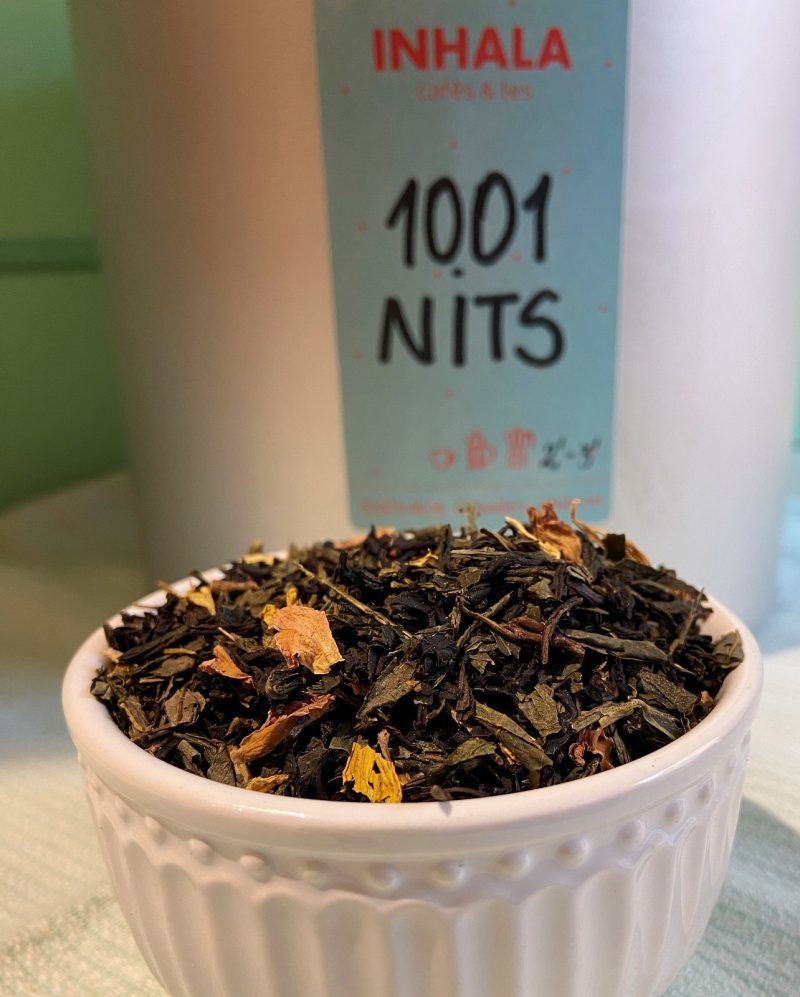 Té verde "1001 Noches" con frutas y flores 100 gramos