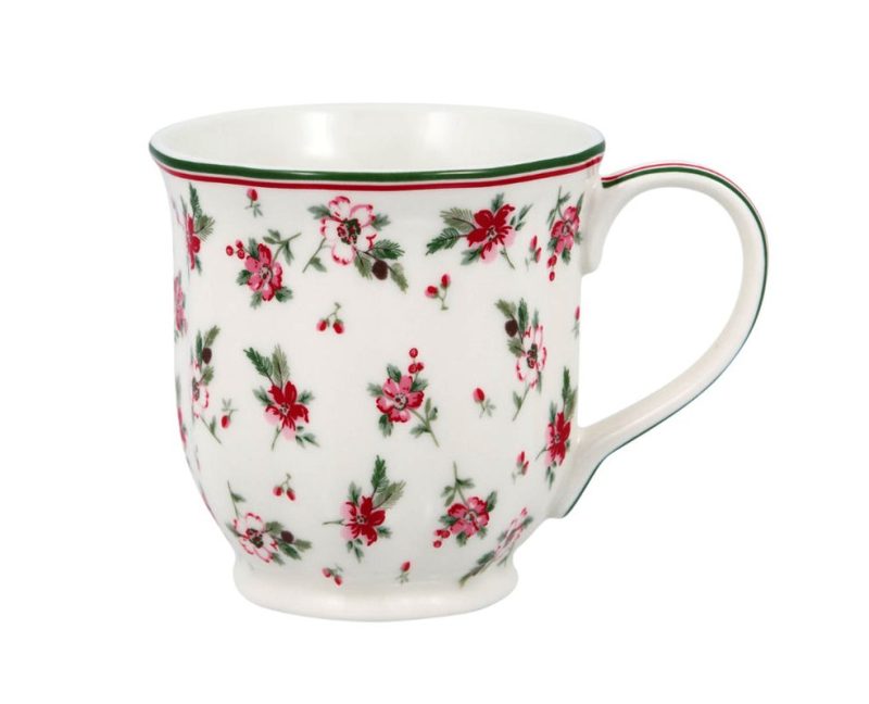 La taza Tea Mug Astrid White de porcelana de GreenGate es una taza preciosa para hacer un regalo muy especial combinándola con un café, té, infusión, chocolate o galletas.

Su estampado floral es alegre, delicado y romántico.

Mide 9 cm. de alto.

Combina perfectamente con otros estampados de esta firma danesa tan exclusiva.

En INHALA Cafés y Tés somos punto de venta de GreenGate desde hace muchos años.

¿Vienes a conocernos? Te estamos esperando en Portalet, 9, Granollers, Barcelona.