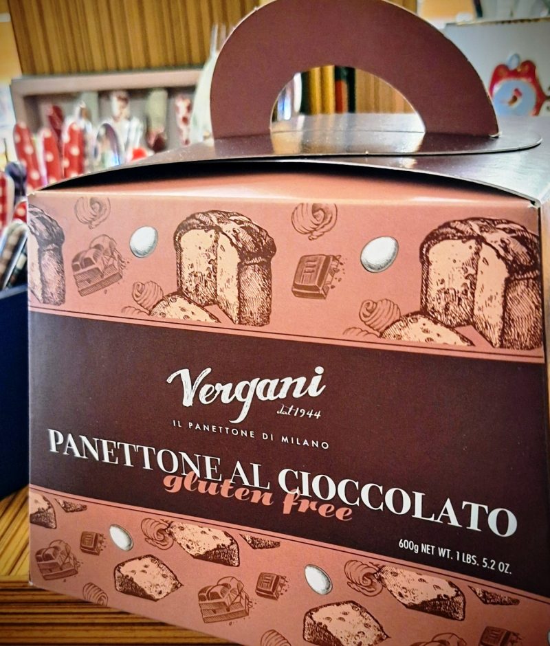 Panettone de Chocolate sin Gluten Vergani