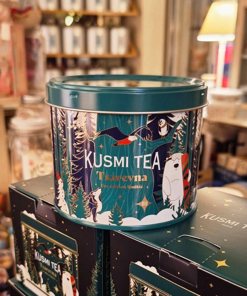 El té negro Tsarevna en lata es edición limitada para esta Navidad'2024.