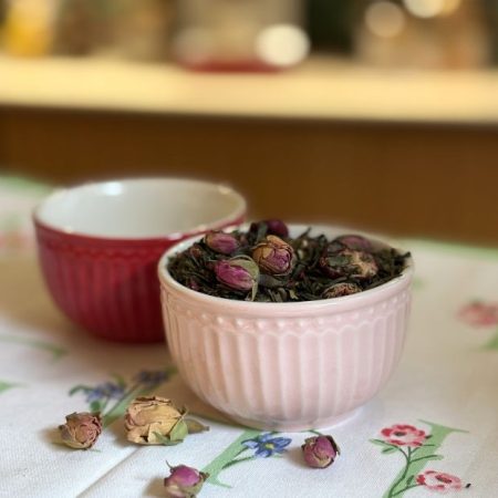 té verde cranberry rose te verd Inhala Cafés y Tés Granollers Barcelona